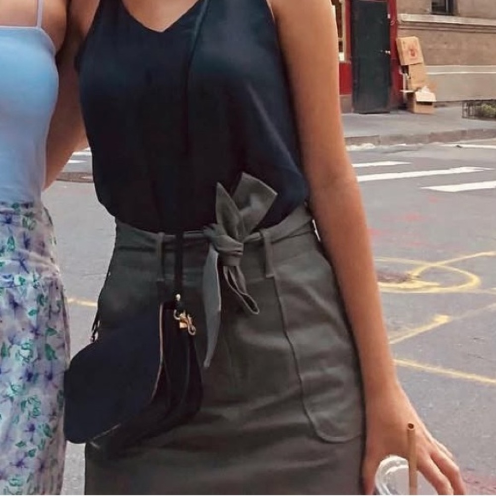 Loft Casual Green Skirt